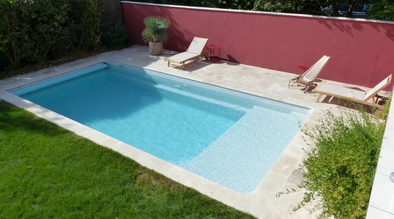 Volet immergé pour piscine avec plage SAINT SATURNIN LES AVIGNONSS