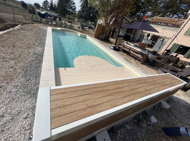 habillage bois pour volet