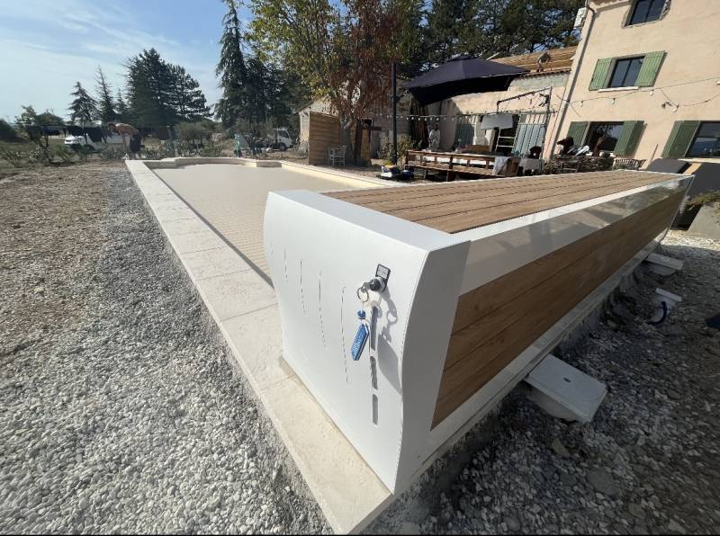 banc design pour volet electrique