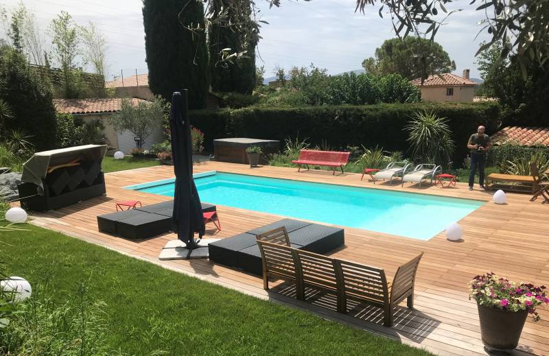 Application smartphone IMM'AX Sérénité pour le pilotage du volet de piscine dans le Vaucluse