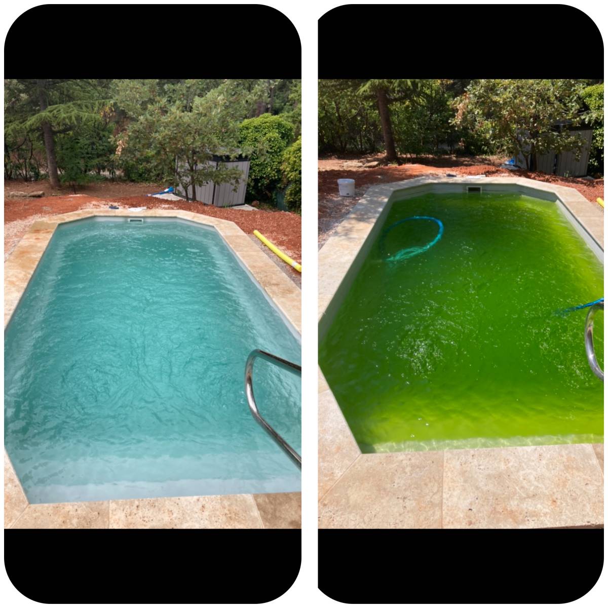 eau verte de piscine produit miracle